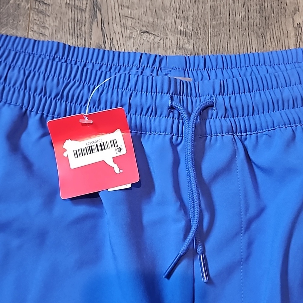 Puma Men's XXL Drawsting Blue Athletic Shorts Brand New With Tags - Picture 3 of 6